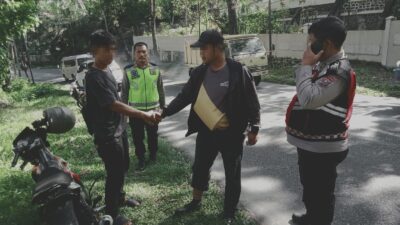 Laka Lantas di Jalan SM Raja Pematangsiantar, Dua Pengendara Motor Sepakat Damai di Tempat