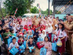 Bupati Deli Serdang Letakkan Batu Pertama Rumah Layak Huni untuk Warga Desil 1